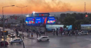 Bursa'da kültür yolu festivalinde yangın paniği