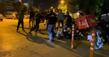 Bursa'da motokuryeler ve işletme sahipleri arasında kavga çıktı