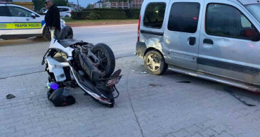 Bursa'da Motosiklet Kazası: İki Yaralı