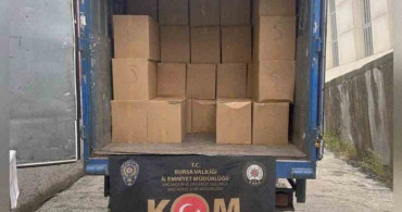 Bursa’da Rekor Kaçak Makaron Operasyonu Gerçekleştirildi