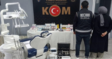 Bursa'da Sahte Diş Muayenesi Operasyonu: 2 Gözaltı