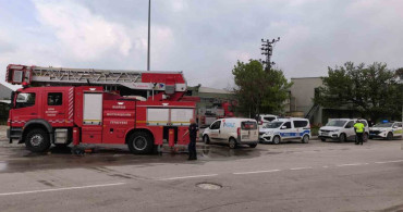 Bursa’da Suntalı Fabrikada Yangın Paniği