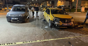 Bursa'da Taksi Hırsızı Kaza Yaptı, Yakalandı