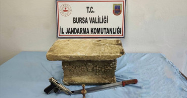 Bursa'da Tarihi Eser Operasyonu: 1 Şüpheli Gözaltında