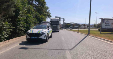 Bursa'da tır ile motosiklet çarpıştı: 1 ağır yaralı