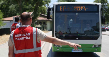 Bursa'da toplu taşıma araçlarında klima denetimi