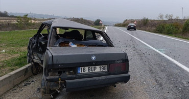 Bursa'da Trafik Kazası: 1 Ölü, 2 Yaralı