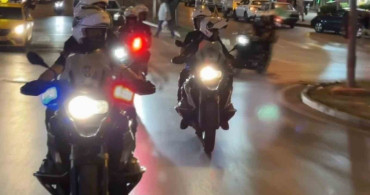 Bursa'nın gözde mahallesinde çok sayıda ekiple 'huzur' denetimi