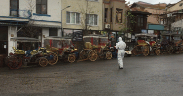 Büyükada'da Temizleme Çalışmalarına Başlandı