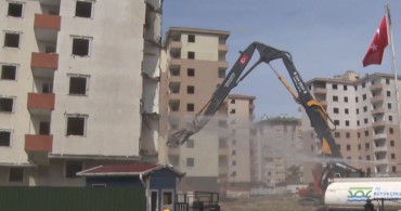 Büyükçekmece'de deprem riski taşıyan sitede kentsel dönüşüm çalışmaları başladı
