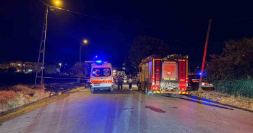 Büyükçekmece'de park halindeki tırda yangın çıktı