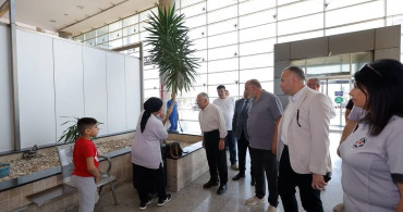 Büyükkılıç'tan Kayseri Şehir Terminali’ne ziyaret