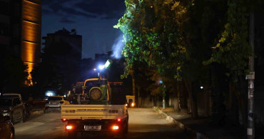 Büyükşehir’den gece vektör mesaisi