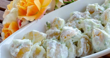 Cacıklı Patates Salatası Tarif 