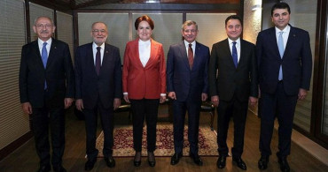 Çalışma Yemeğinde Bir Araya Gelen 6 Muhalefet Partisi İttifakının Görünmeyen Yedinci Ortağı Belli Oldu!