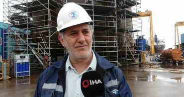 Çamburnu Tersanesi'nde Yeni Geminin İmalatı Başladı
