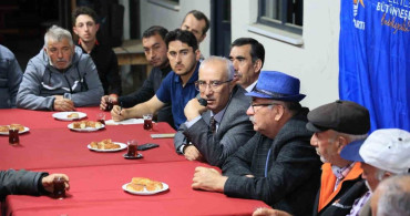 Çameli Belediye Başkanı Cengiz Arslan Kızılyaka Mahallesi ile Buluştu