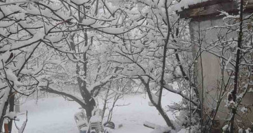Çameli'de Kar Kalınlığı 20 Santimetreye Ulaştı