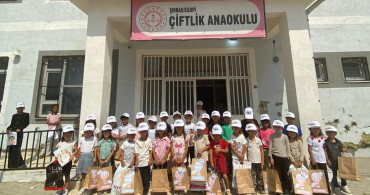 Çamelili öğrenciler karne sevincini Şırnak’taki yaşıtlarıyla birlikte yaşadı