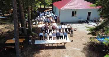 Çamyurdu yaylasında cami açılışı yapıldı