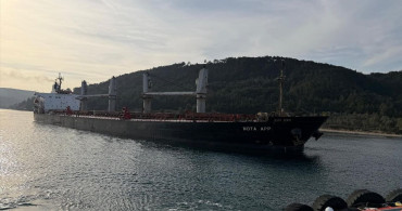 Çanakkale Boğazı'nda Gemide Makine Arızası