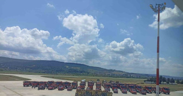 Çanakkale Havalimanı'nda Orman Yangınlarıyla Mücadele Sezonu Töreni