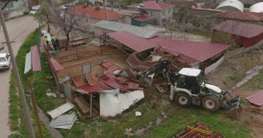 Çanakkale'de 21 Kaçak Yapı Yıkıldı