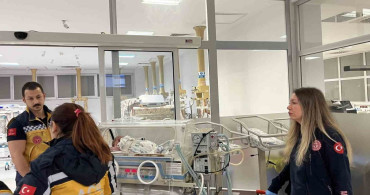 Çanakkale'de 54 Günlük Bebek Uçak Ambulansla Ankara'ya Sevk Edildi