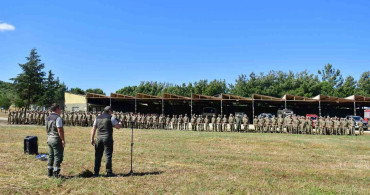 Çanakkale'de askeri personele orman yangınlarıyla mücadele eğitimi verildi