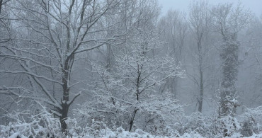 Çanakkale'de Yüksek Kesimlerde Kar Yağışı Etkili Oldu