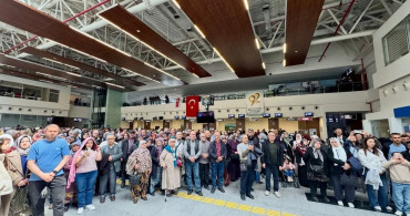 Çanakkale'den Hacı Adaylarına Uğurlama Töreni
