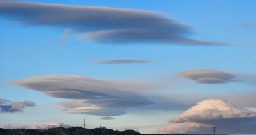 Çankırı Semalarında Mercek Bulutu Görüntülendi