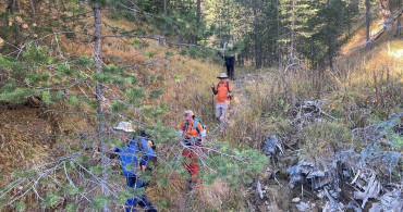 Çankırı'da Cumhuriyet'in 102. Yılı Ilgaz Dağı'nda Kutlandı