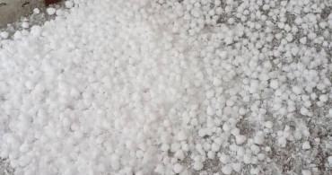 Çankırı'da Dolu Yağışı Hayatı Olumsuz Etkiledi