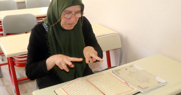 Çankırı'da İşitme Engelli Kadınlar İçin Kur'an-ı Kerim Eğitimi