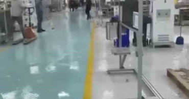 Çankırı'da Sağanak Yağış: Fabrikayı Su Bastı