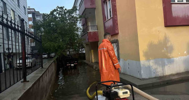 Çankırı’da Sağanak Yağışlar Su Baskınlarına Neden Oldu