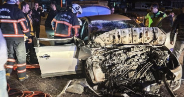 Çankırı'da Trafik Kazası: 1 Ölü, 1 Yaralı