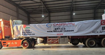 Cansuyu Derneği Gazze'ye Yardım Konvoyu Gönderdi