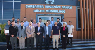 Çarşamba OSB'de ikiz dönüşüm ve kivi projeleri hayata geçiyor