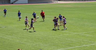 Çarşamba'da düzenlenen ragbi müsabakalarına 301 sporcu katıldı