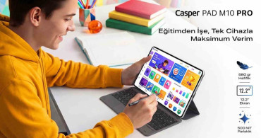 Casper PAD M10 Pro: Verimlilik için Tasarlanmış Tablet