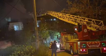 Çatı Katında Yangın Paniği Kocaeli'de