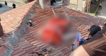 Çatıda Düşen Vatandaşın Feci Ölümü