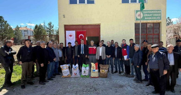 Çavdarhisar'da Çiftçilere Destek: Hibeli Tohum Dağıtımı Gerçekleştirildi