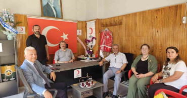 Çaycuma Kent Konseyi Kızılay Şubesini Ziyaret Etti