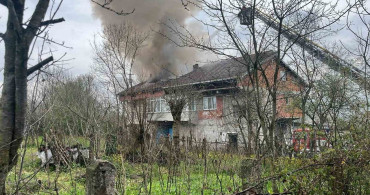Çaycuma'da Yangın Korku Yarattı