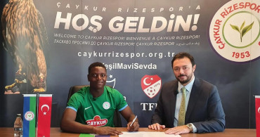 Çaykur Rizespor, Nathan Monzango'yu Transfer Etti!