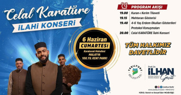 Celal Karatüre'den Manevi Bir Konser Malatya'da!