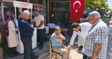 Çemişgezek'te Sağlık Taraması Yapıldı